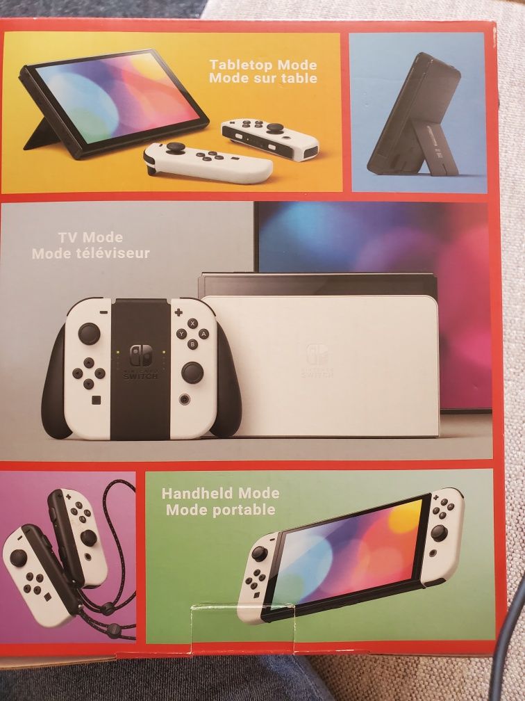 Консоль Nintendo Switch (OLED model) White set