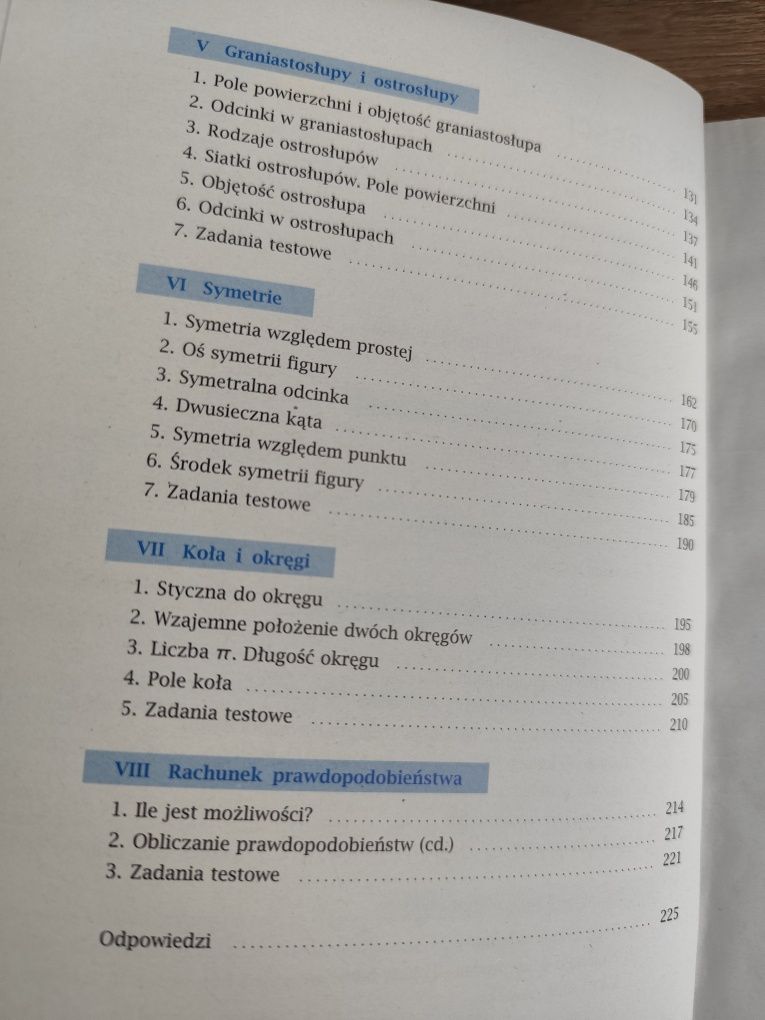 Matematyka z plusem 8 zbiór zadań