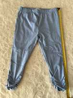 Legginsy 3/4 niebieskie 146 Reserved nowe