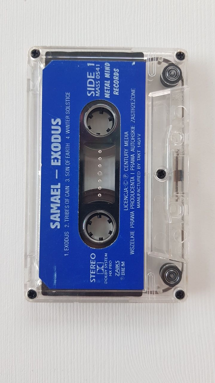Kaseta SAMAEL Exodus metal kasety