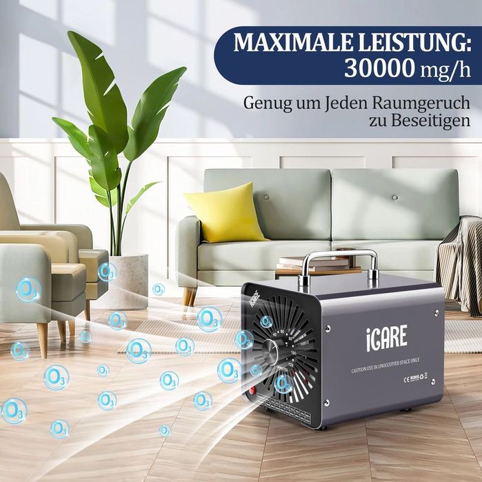 Generator ozonu ICARE 30000 mg/h Urządzenie ozon, nowe Wrocław
