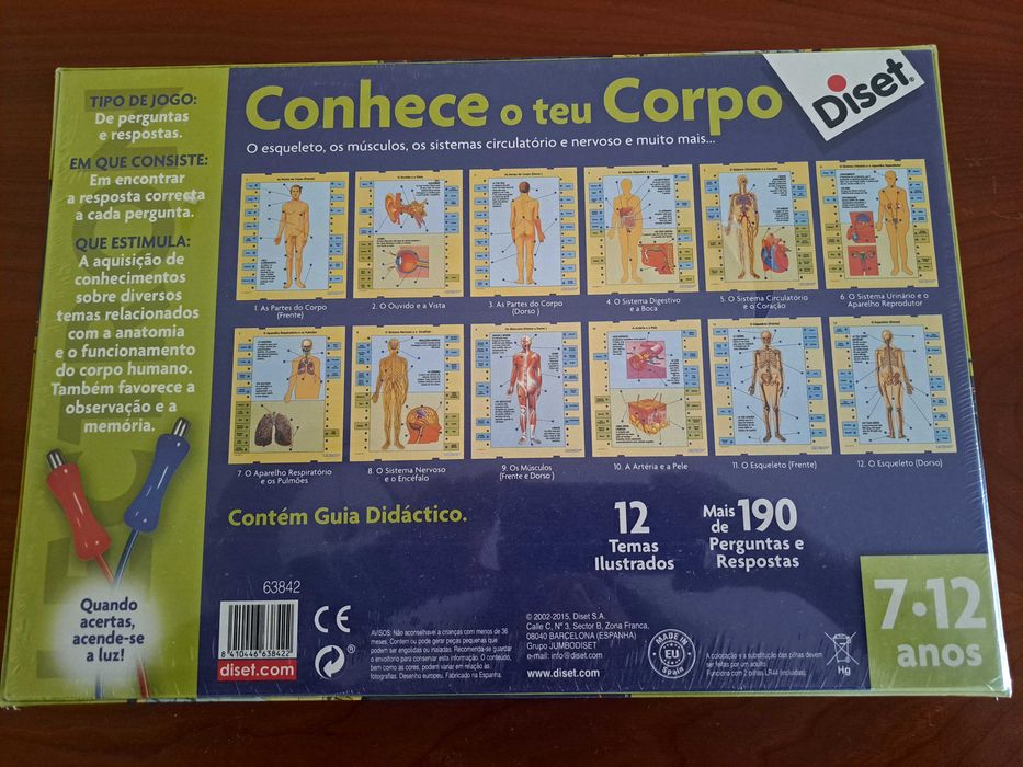 Jogo LECTRON Conhece o teu Corpo