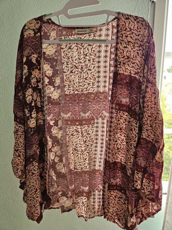 kimono com um padrão