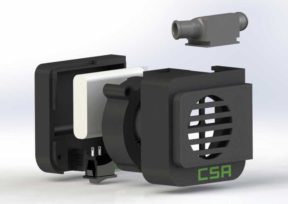 AntiFog system + Bateria 2000mAh