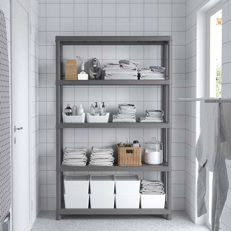 2 Estantes grandes para interior/exterior - Novas
