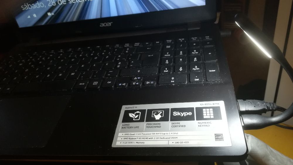 Lampada USB de LED flexível NOVO