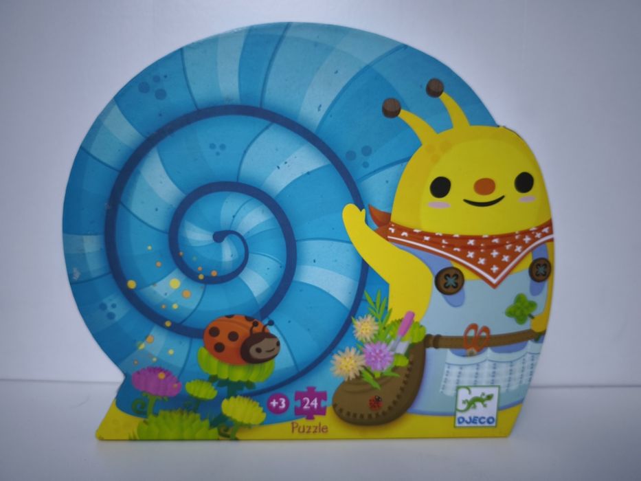Djeco Puzzle W Pudełku - Ślimak