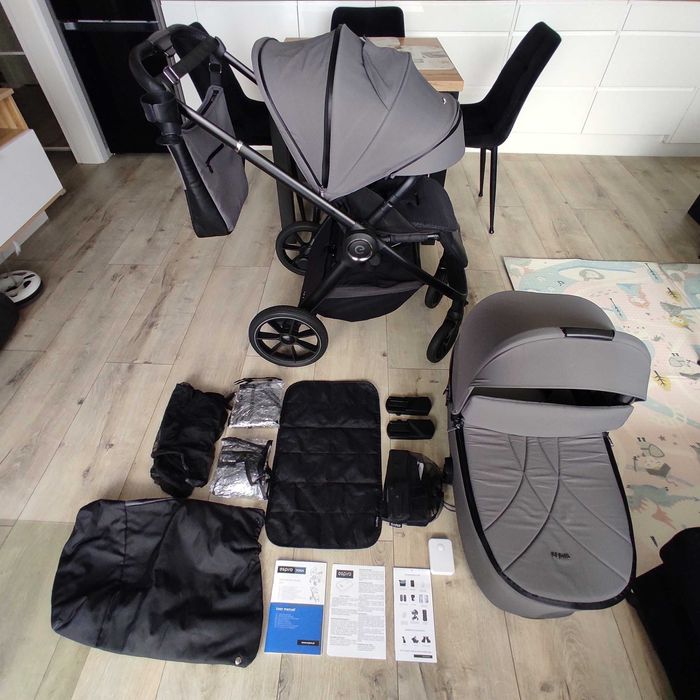 REZERWACJA Wózek dziecięcy Espiro Yoga 2w1 Grey Zen GWARANCJA
