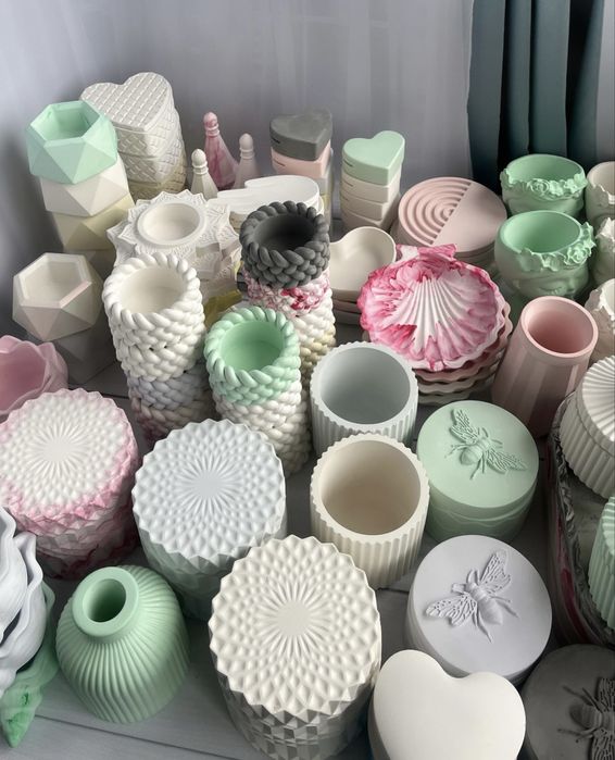 Опт, гіпсові вироби, кашпо