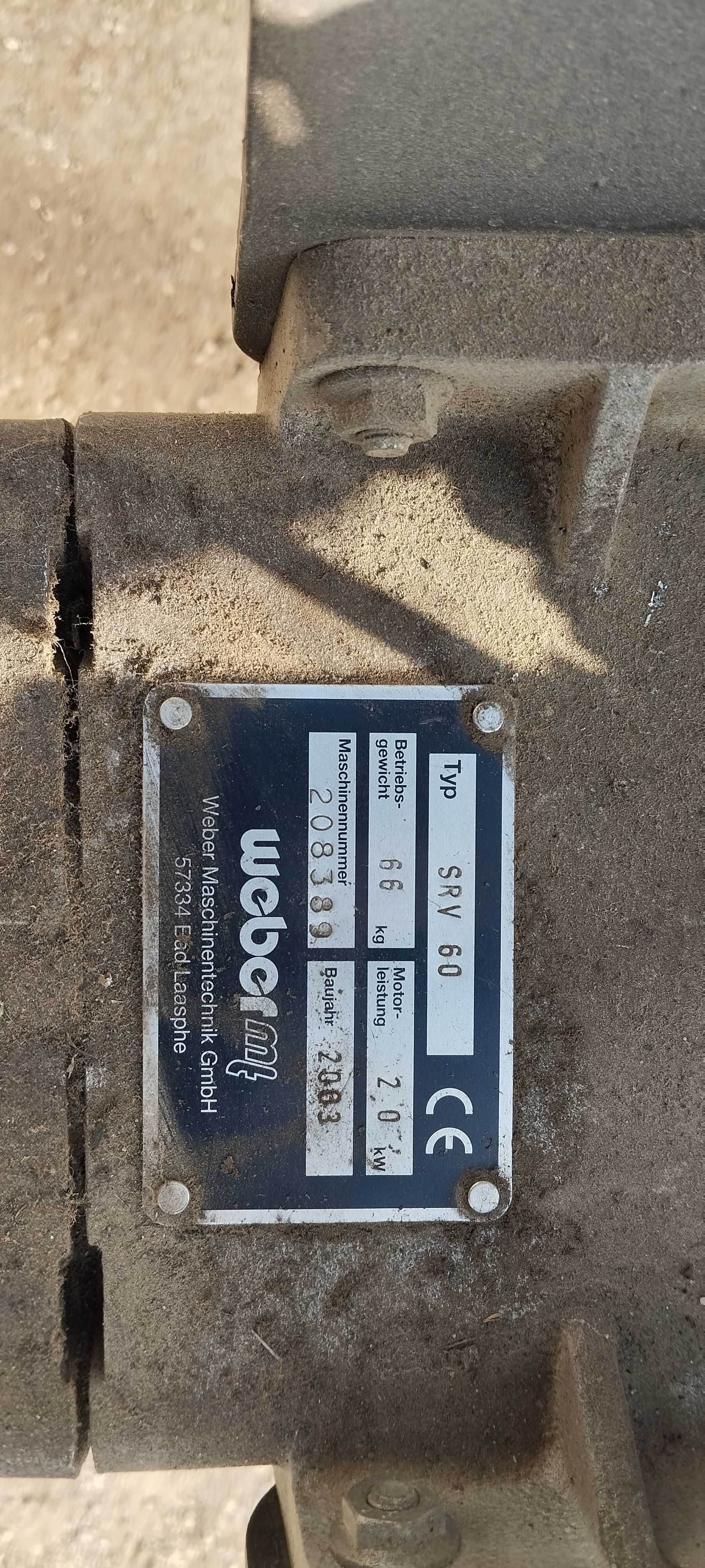 Stopa wibracyjna Weber SRV 60