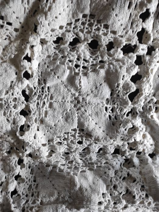 Colcha de renda cama de casal