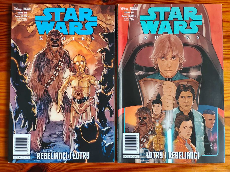 Star Wars Komiks numery 14 i 15 2022r. Rebelianci i Łotry