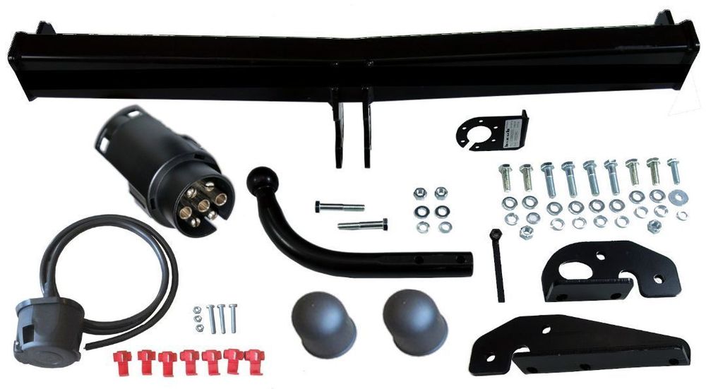 HOLOWNICZY HAK POL + WIĄZKA 7 PIN + 7/13 TOYOTA AVENSIS 2 T25 II od2003 do 2009 +KOMBI+SEDAN+5D+HTB