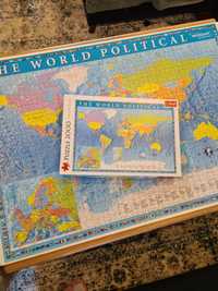 Puzzle Trefl 2000 mapa polityczna