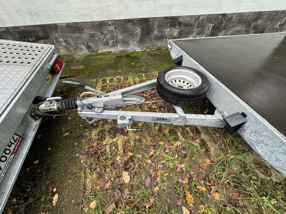 Przyczepa laweta 3 osiowa dł 6,20