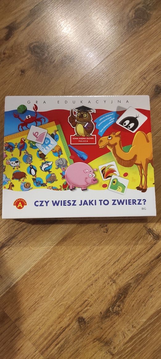 Gra planszowa "Czy wiesz jakie to zwierzę"