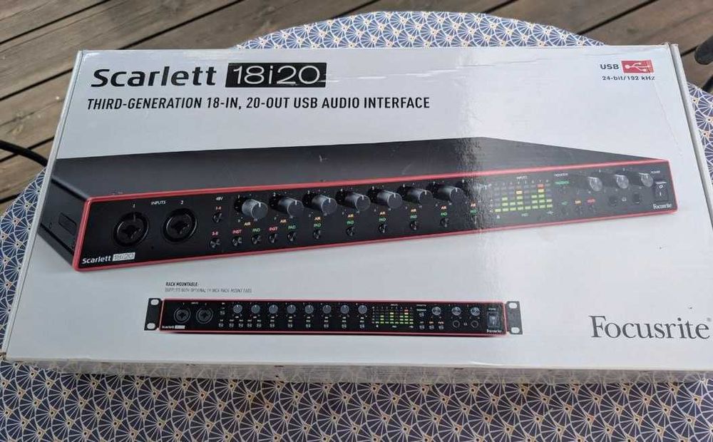 Focusrite Scarlett 18i20 3rd Gen USB Soundkarte