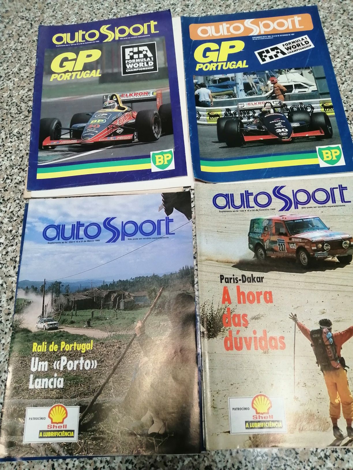 Vendo revistas auto sport