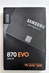 Nowy dysk SSD 500GB, SAMSUNG 870 EVO 2,5'', MZ-77E500B/EU, Wrocław