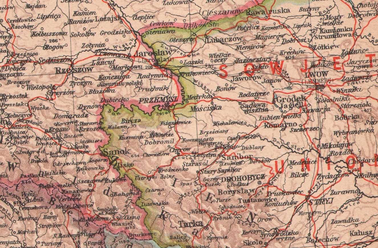 Protektorat Czech i Moraw Generalna Gubernia 1941 r. autentyk