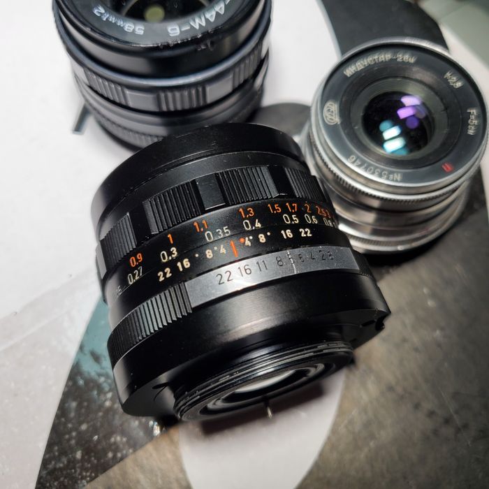 Гелиос 44М 2/58, Pentacon 2.8/28 mm 29 mm