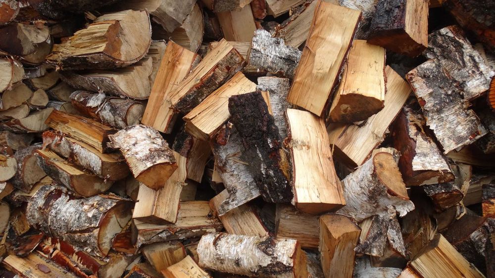 DREWNO Kominkowe-opałowe Liściaste BRZOZA [DĄB  BUK  GRAB  OLCHA]
