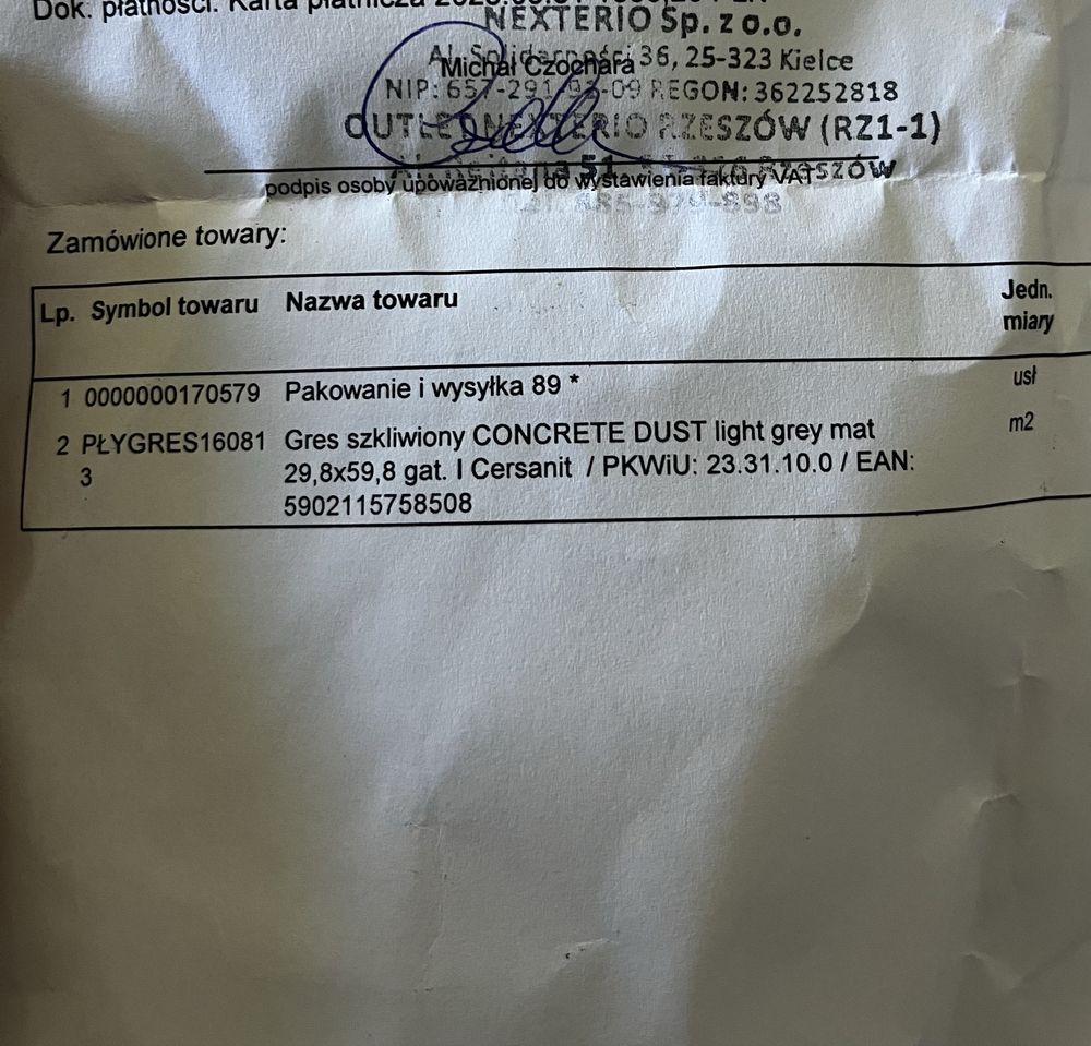 Gres szkliwiony płytki zewnętrzne mrozood cersanit concrete dust 30x60