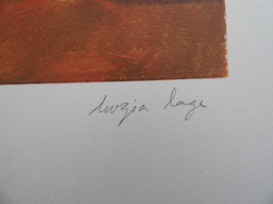 Serigrafia A Educação - Luzia Lage