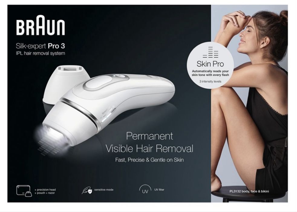 Фотоепілятор Braun Silk-expert Pro 3 IPL PL 3132