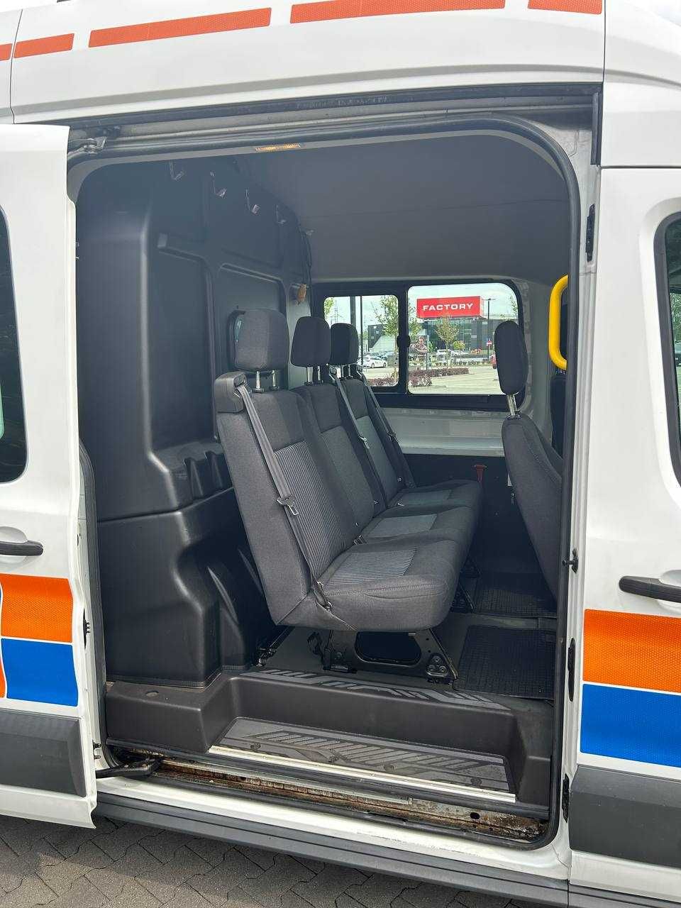 Ford Transit  Maxi brygadowy 5 osobowy-specjalny