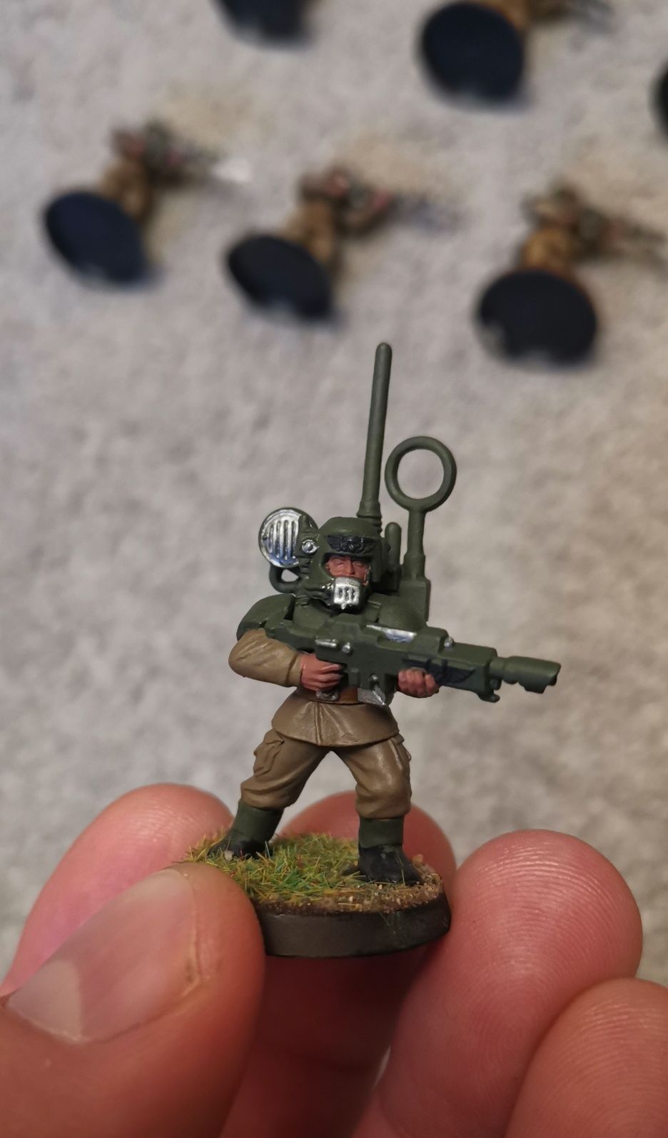 B - 11x Astra Militarum Cadian Shock Troops infantry Imperial Guard