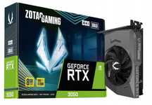 Geforce RTX3050 8GB Gaming ZOTAC mała mocna karta graficzna