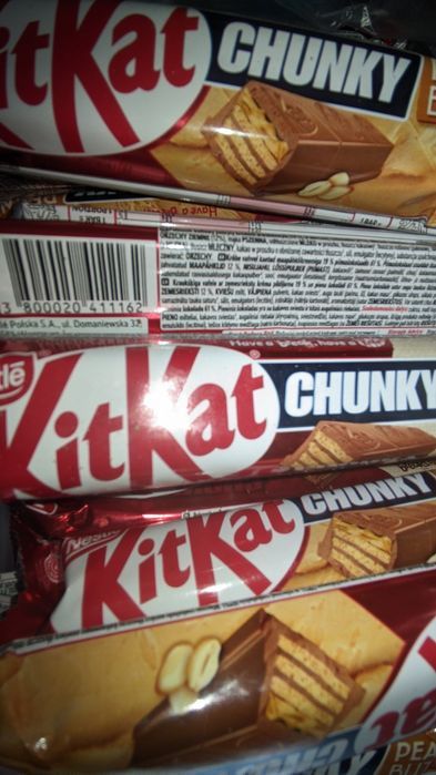 Baton kitkat 66 sztuk chunky