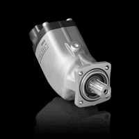 Pompa tłoczkowa skośna Sunfab 56L HDS, Żuraw do lasu, drewna.