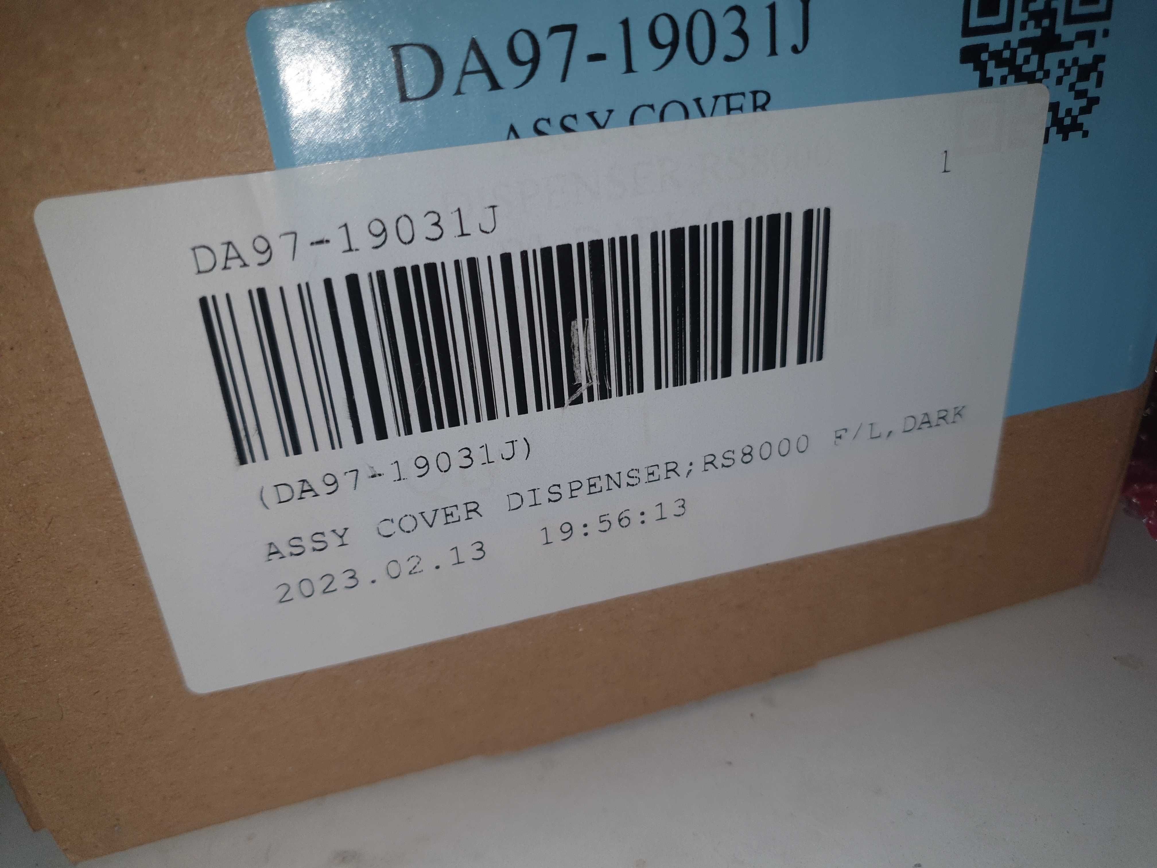 Dispensado de capa de montagem para frigorífico samsung ref DA97031j