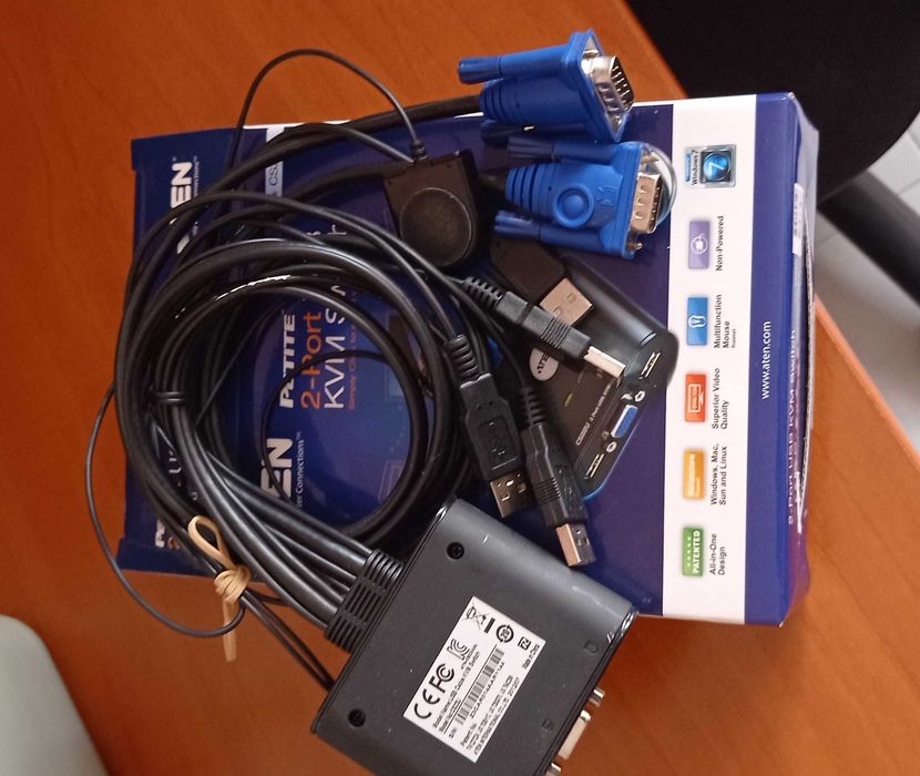 Switch KVM 2 PORT USB64309955285891122