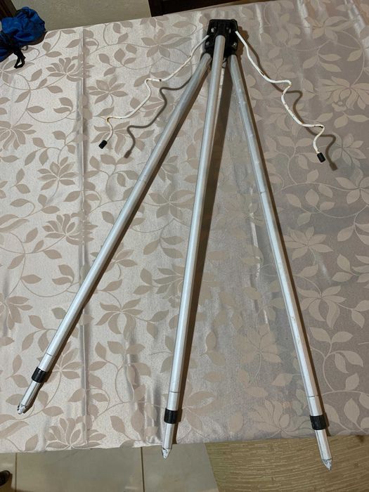 Cana de pesca surfcasting Vercelli Enigma Indigo, Carreto, Tripé