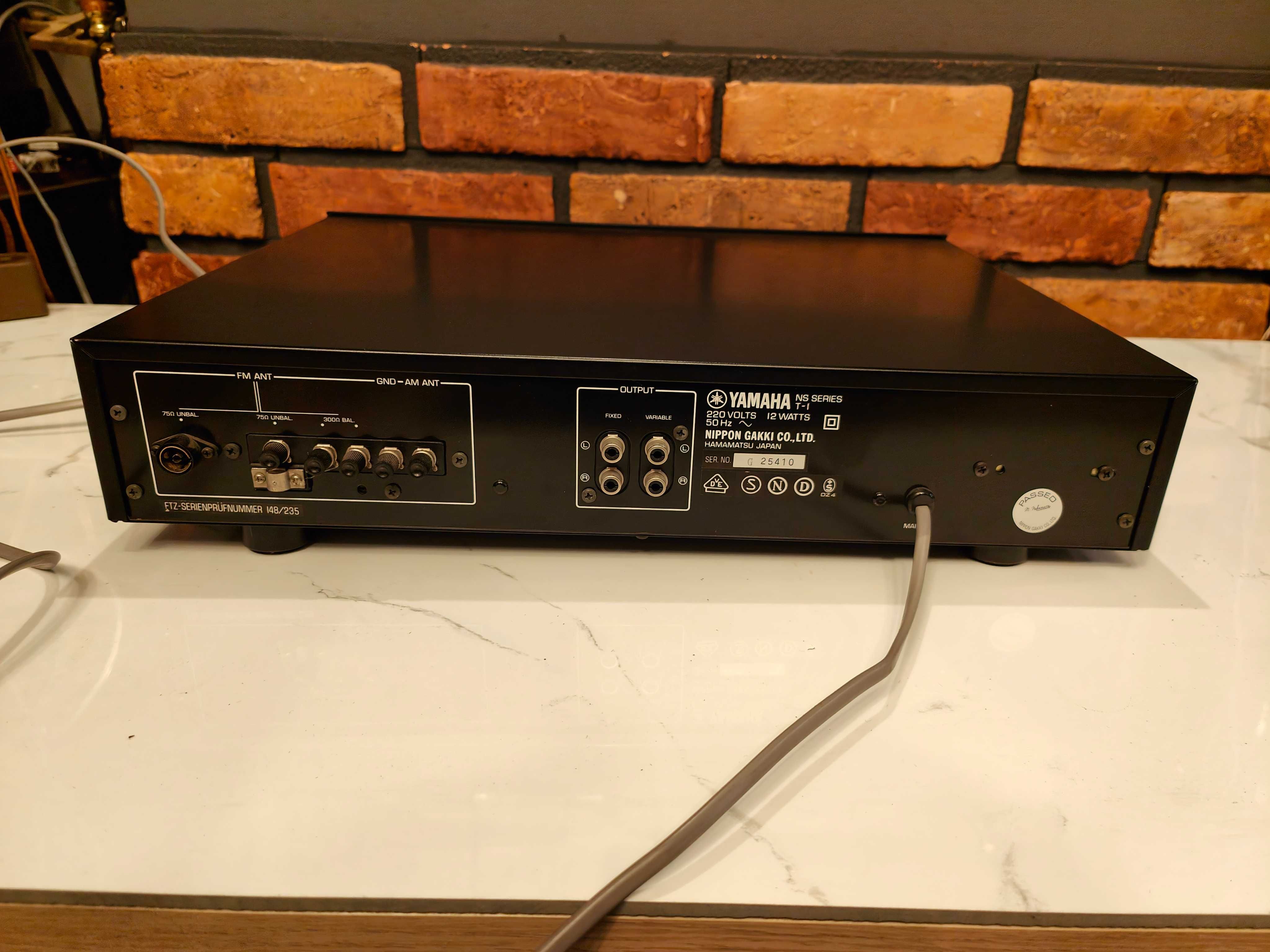 YAMAHA T-1 ! Unikatowy tuner VINTAGE ! WySOKI MODEL