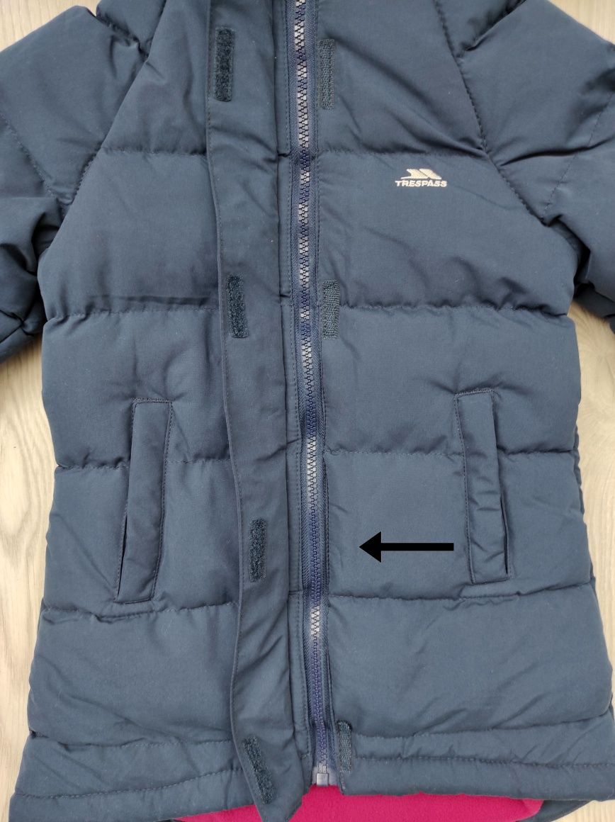 Зимняя куртка Trespass 3-4года (98-104 см)