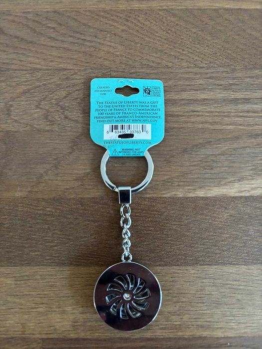 Brelok ze Statuą Wolności z Nowego Jorku ze spinnerem