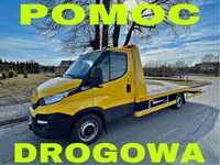 POMOC DROGOWA 24h • Transport aut • Autolaweta