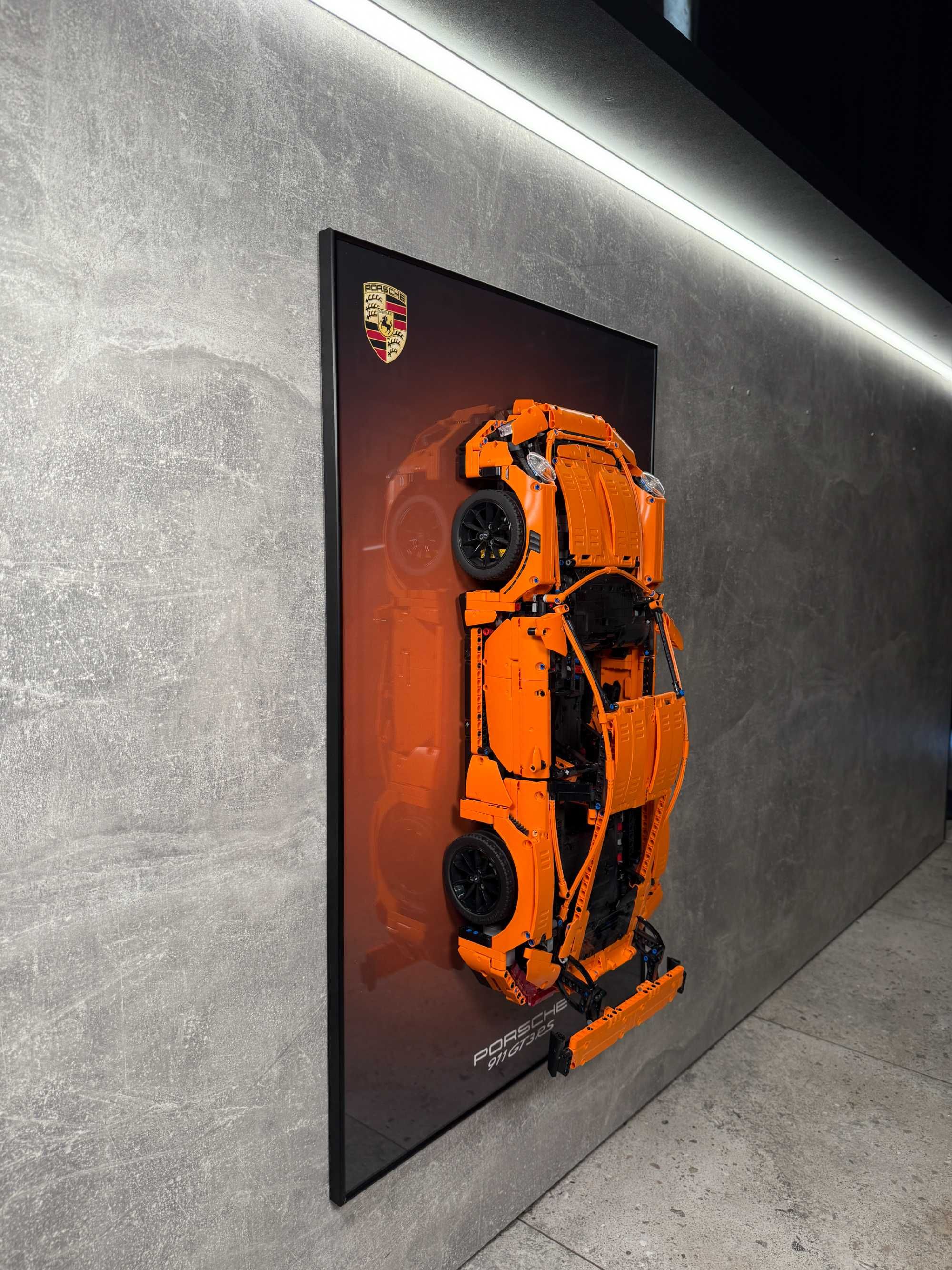 Рамка для Конструктора LEGO Technic 42056 Porsche 911 GT3 RS Порш Лего