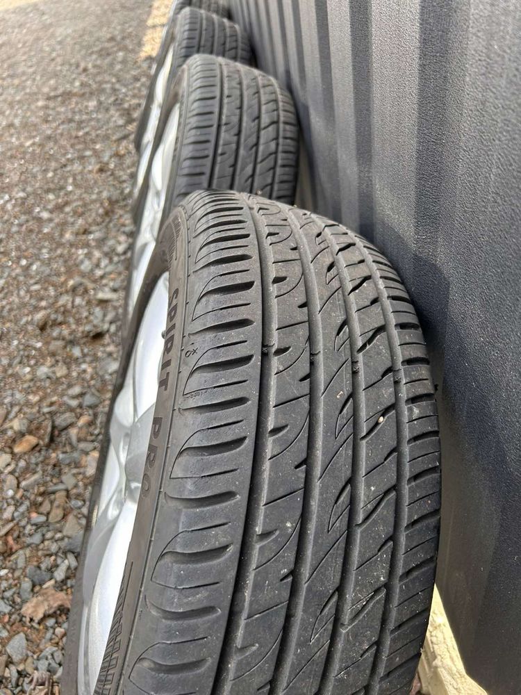 Диски колеса 5/100 r15 195/55 r15 et43 skoda