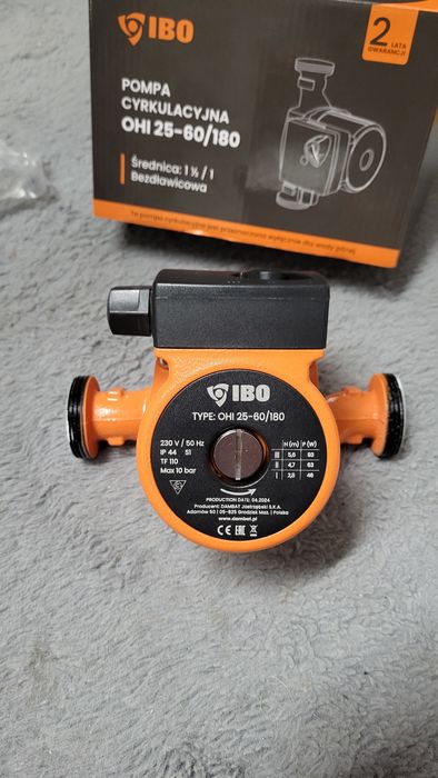 Nowa Pompa cyrkulacyjna IBO  OHI 25-60/180