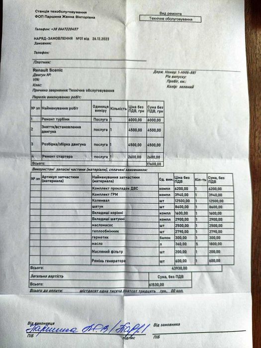 Renault Scénic RX4 2002 р.в.
