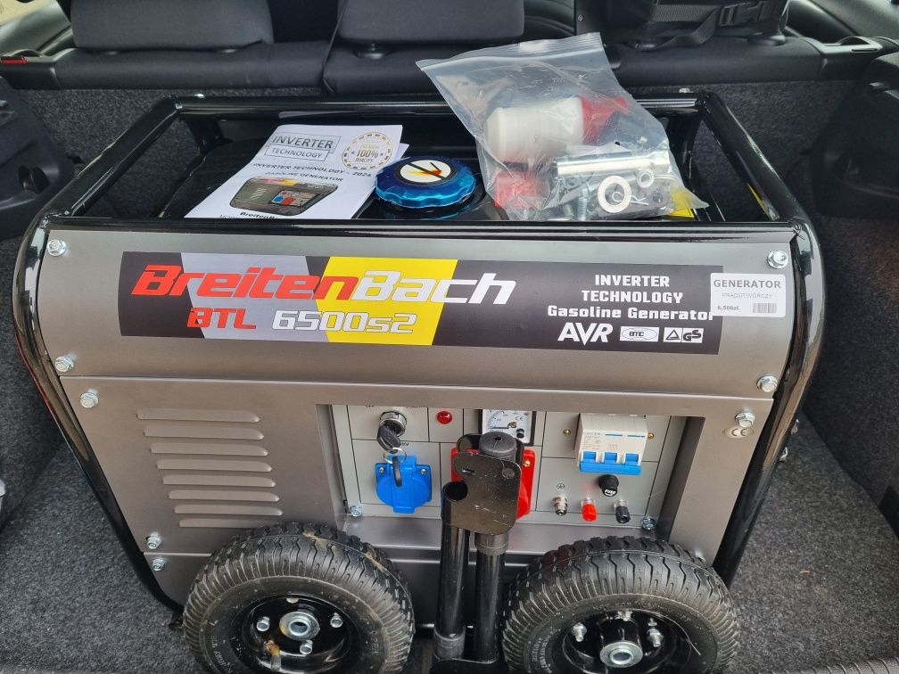 Agregat prądotwórczy Generator Breitenbach BTL6500s2- 3800 w - nowy