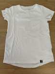 My basic Biały T-shirt z kieszonką 122-128