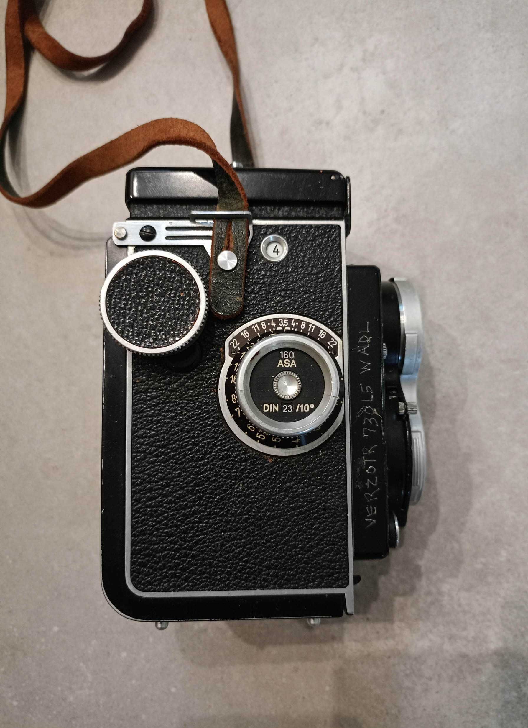 Aparat Rolleicord Vb (v.1) z obiektywem Schneider-Kreuznach Xenar 75mm