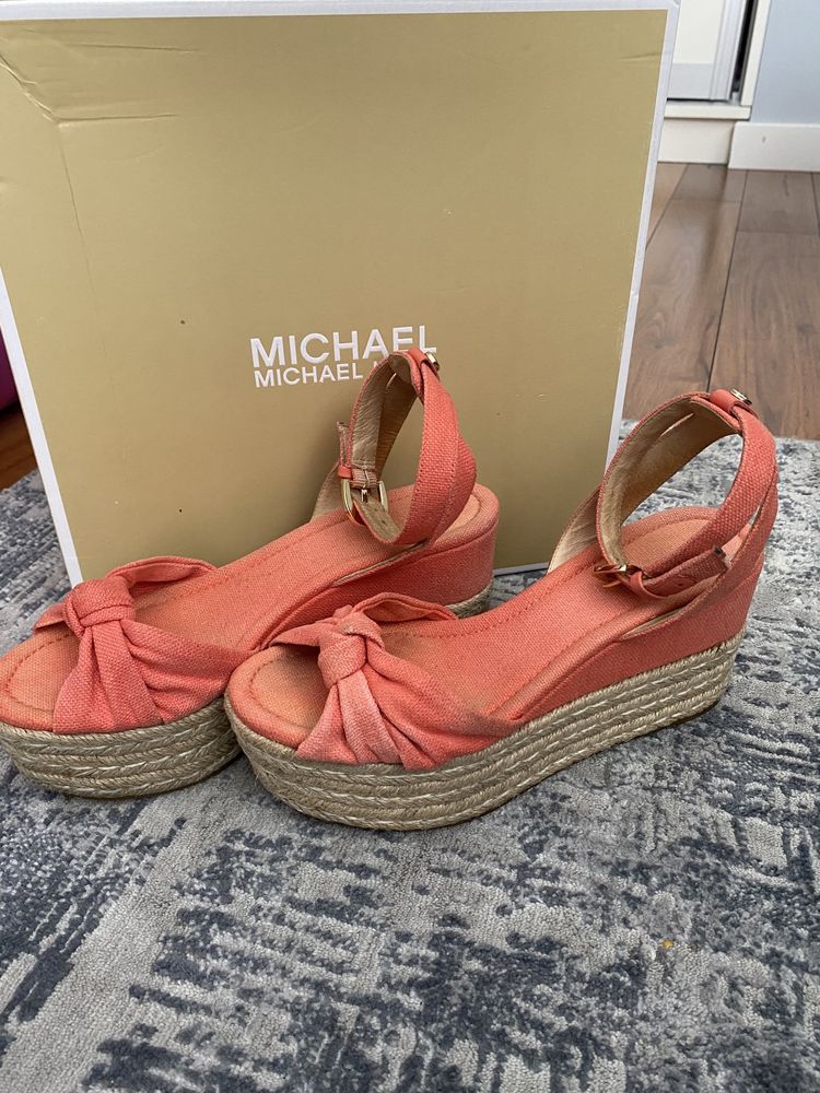 Michael Kors Espadryle Koturny Sandały r.37 us7