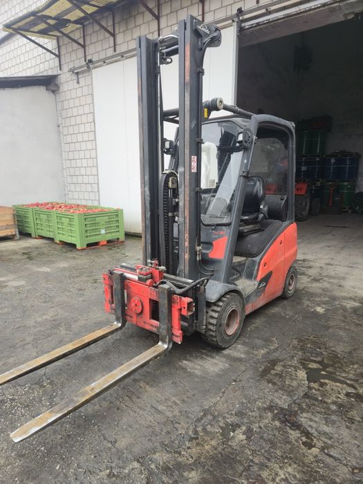 Linde h16 h18 h20 diesel triplex 5.6m polkabina ogrzewanie 2018 rok
